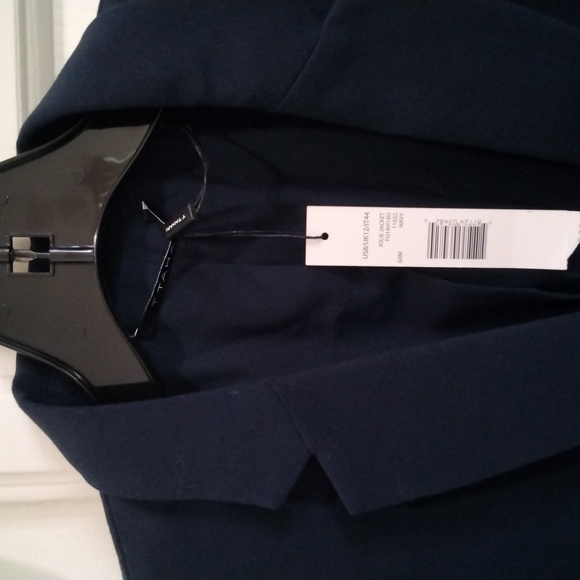 TTahari Navy blue blazer - Picture 2 of 3